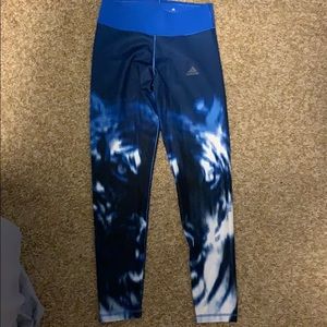Adidas Climalite Navy Leggings